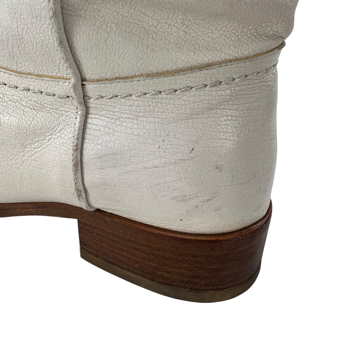 Chanel CC Leather Short Cowboy Boots