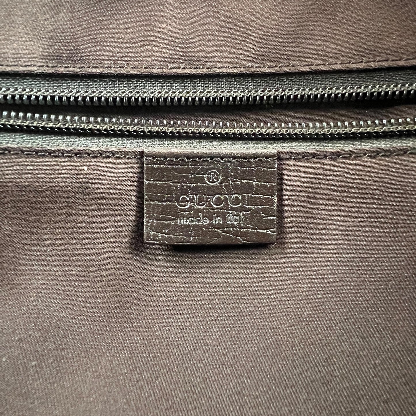 Gucci Monogram Duffle Bag