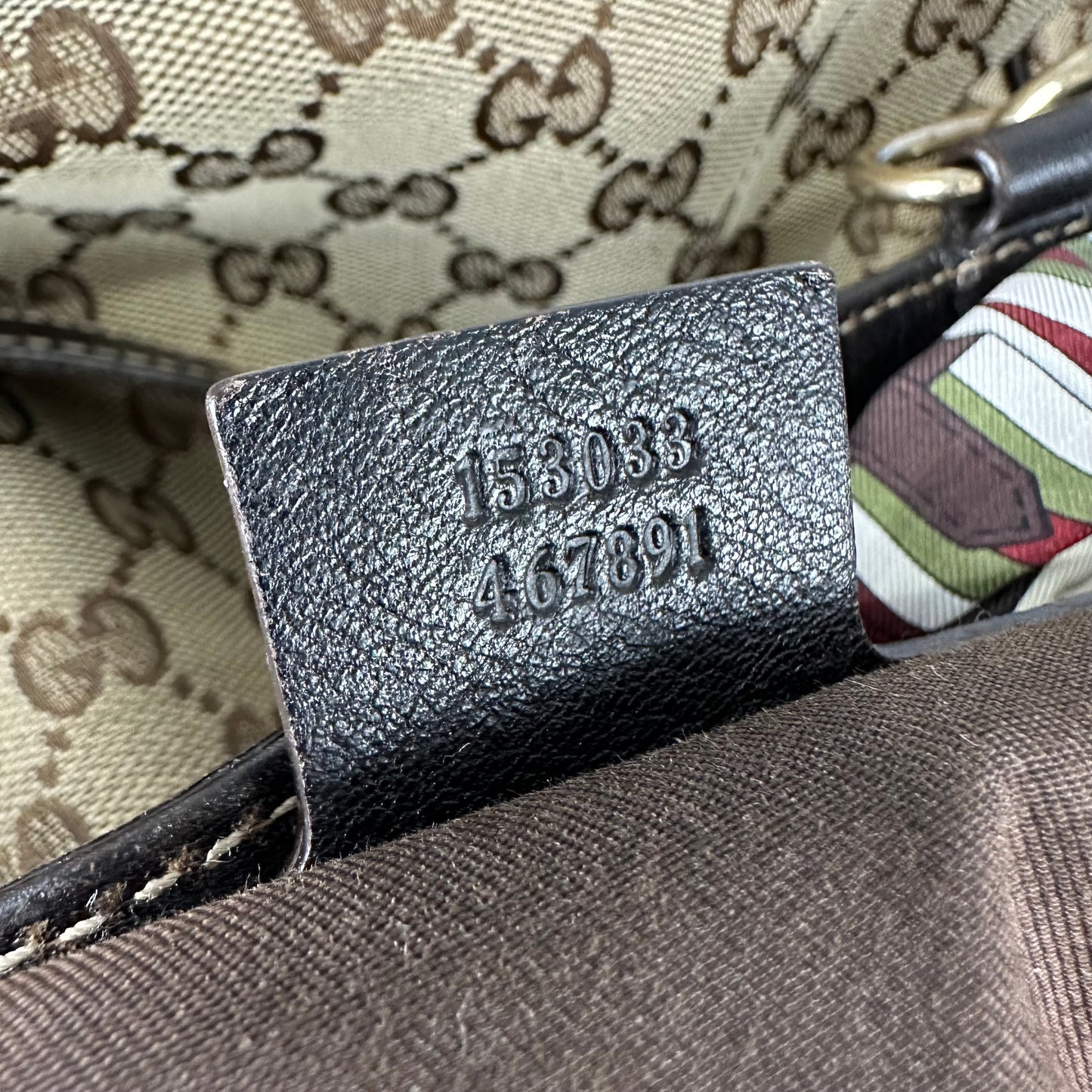 Gucci Monogram Positano GM Tote Bag