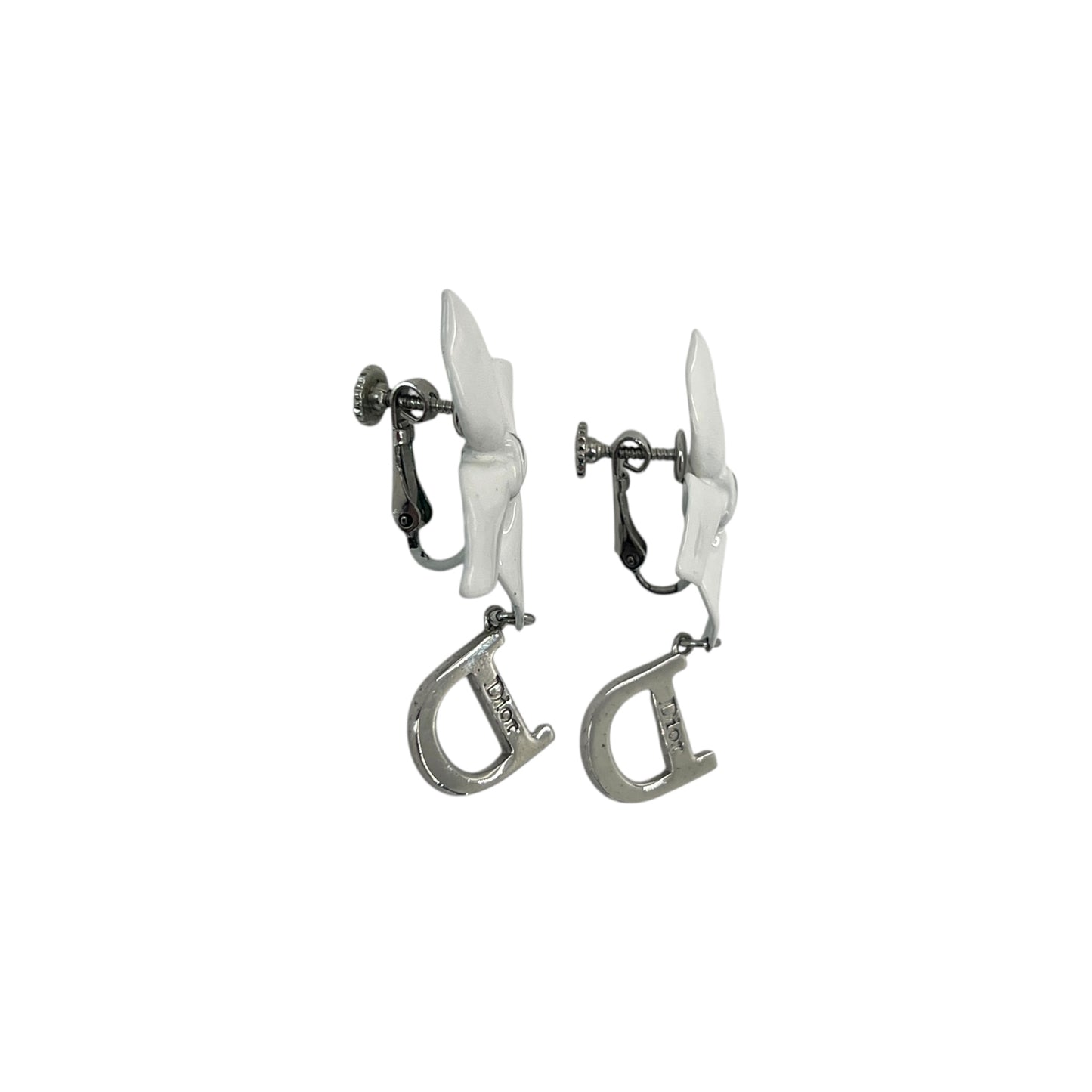 Dior Vintage Flower Earrings