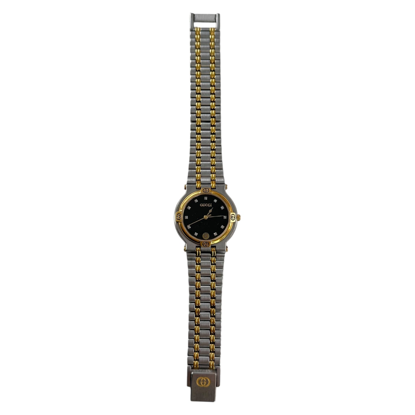 Gucci Vintage Diamond Bezel Watch