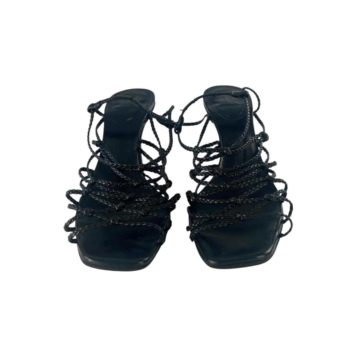 Gucci Braided Leather Heels