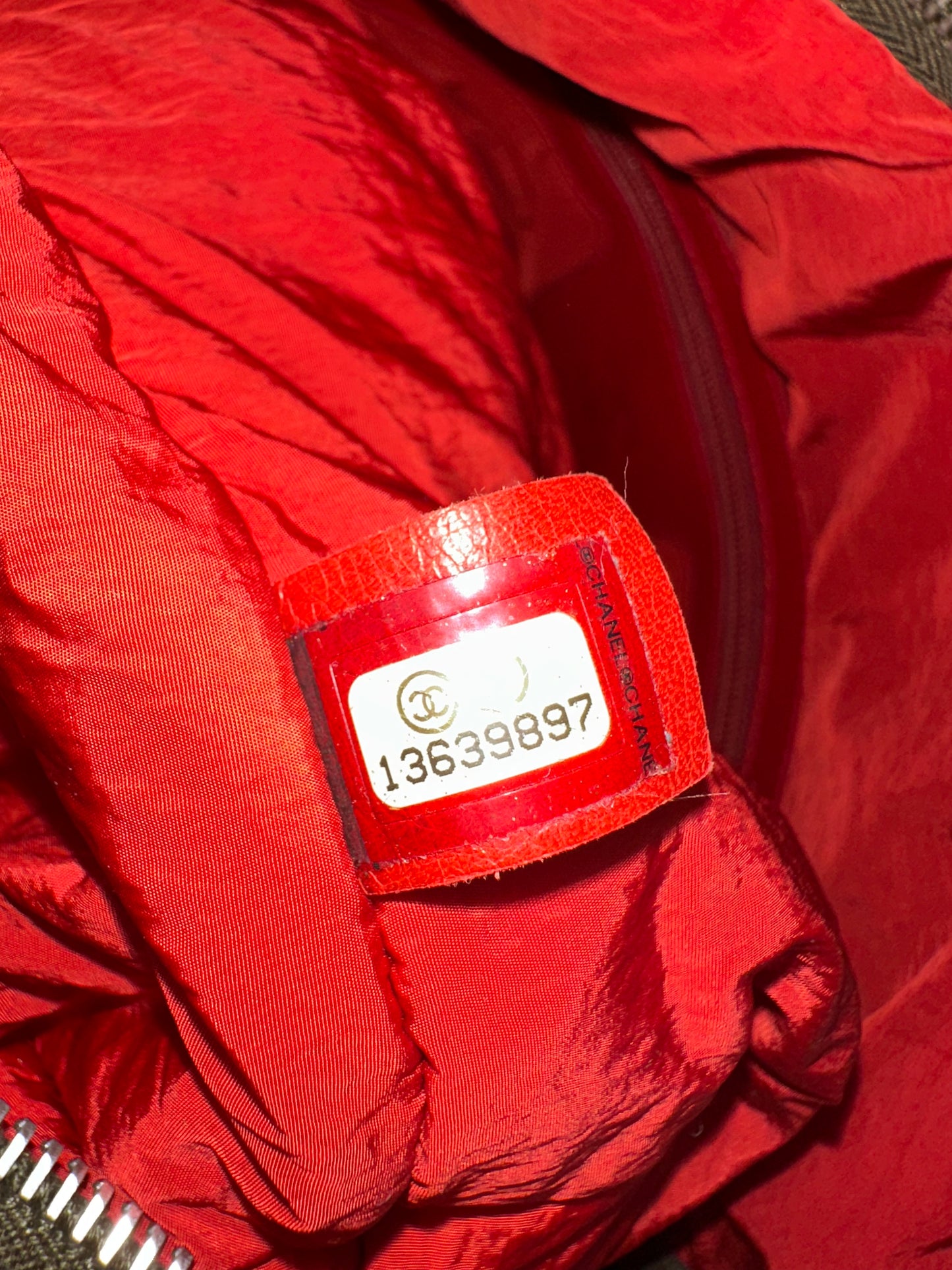 Chanel CC Cocoon Nylon Hobo Bag