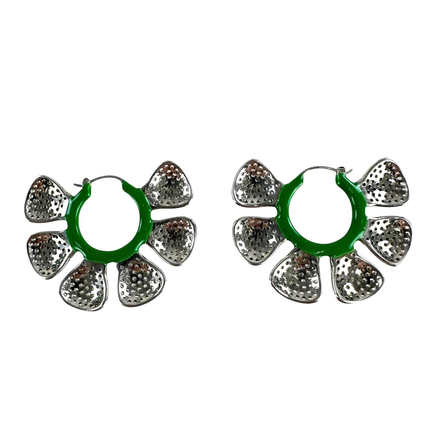 Bottega Veneta Flower Petal Earrings