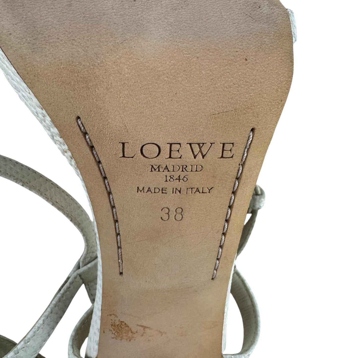 Loewe Leather Charm Heels