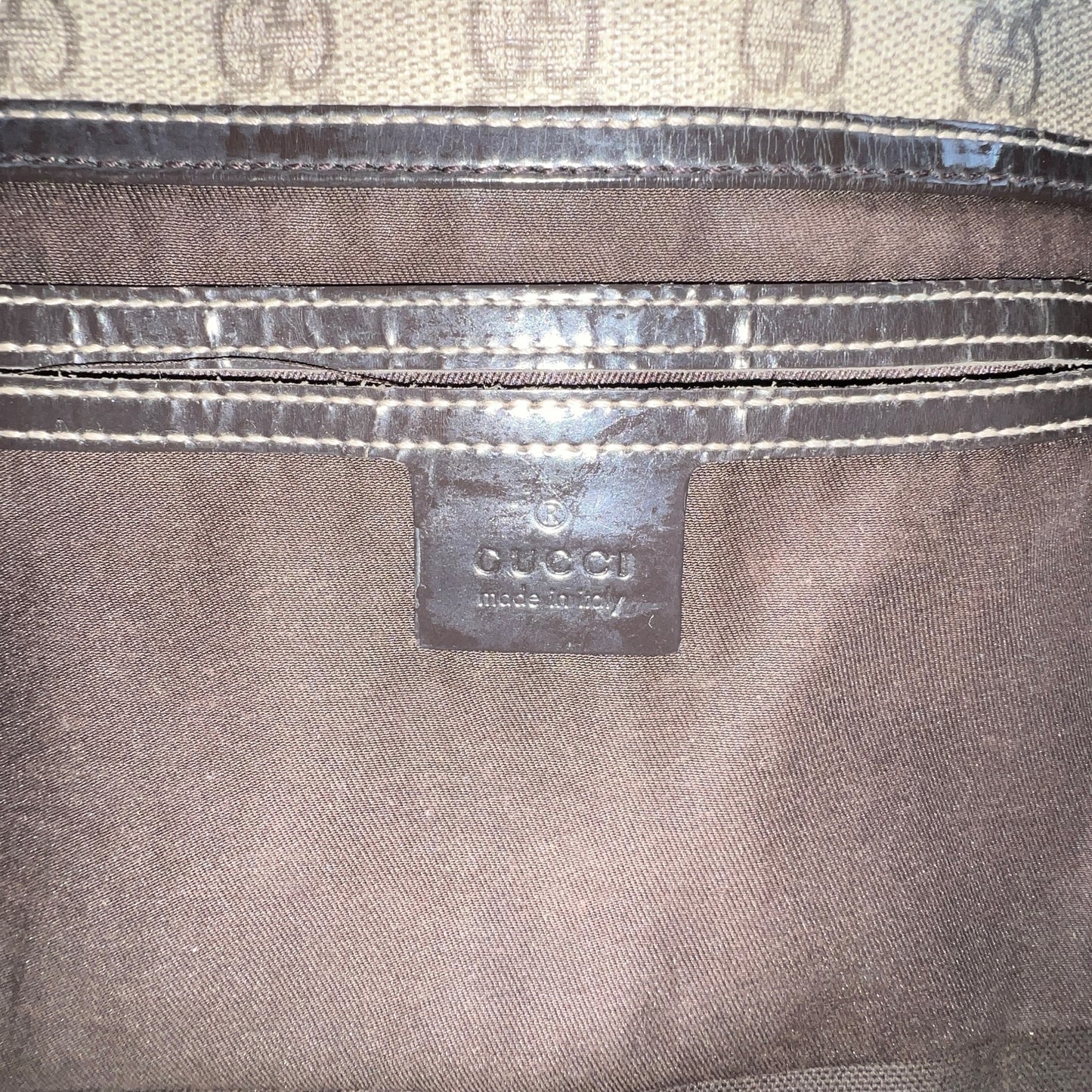 Gucci Monogram Bardot Bag