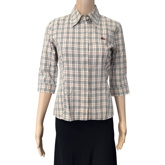 Burberry Nova Check Blouse