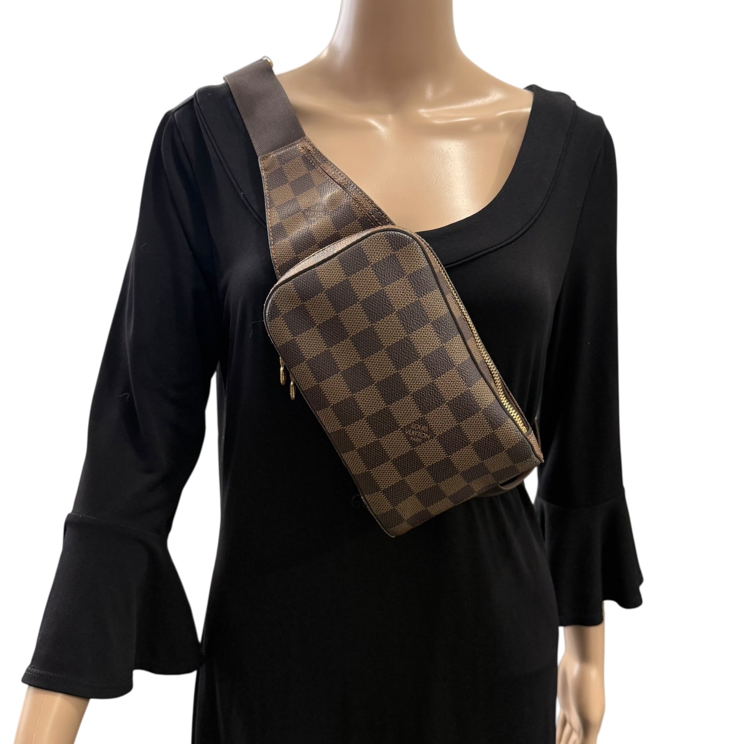 Louis Vuitton Damier Ebene Geronimos Crossbody Belt Bag