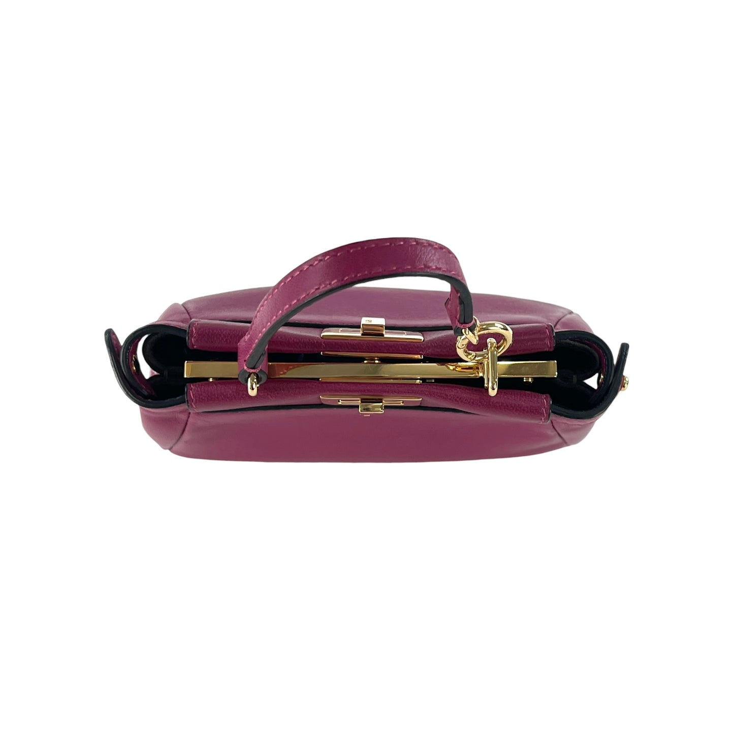 Fendi Magenta Mini Peekaboo Bag