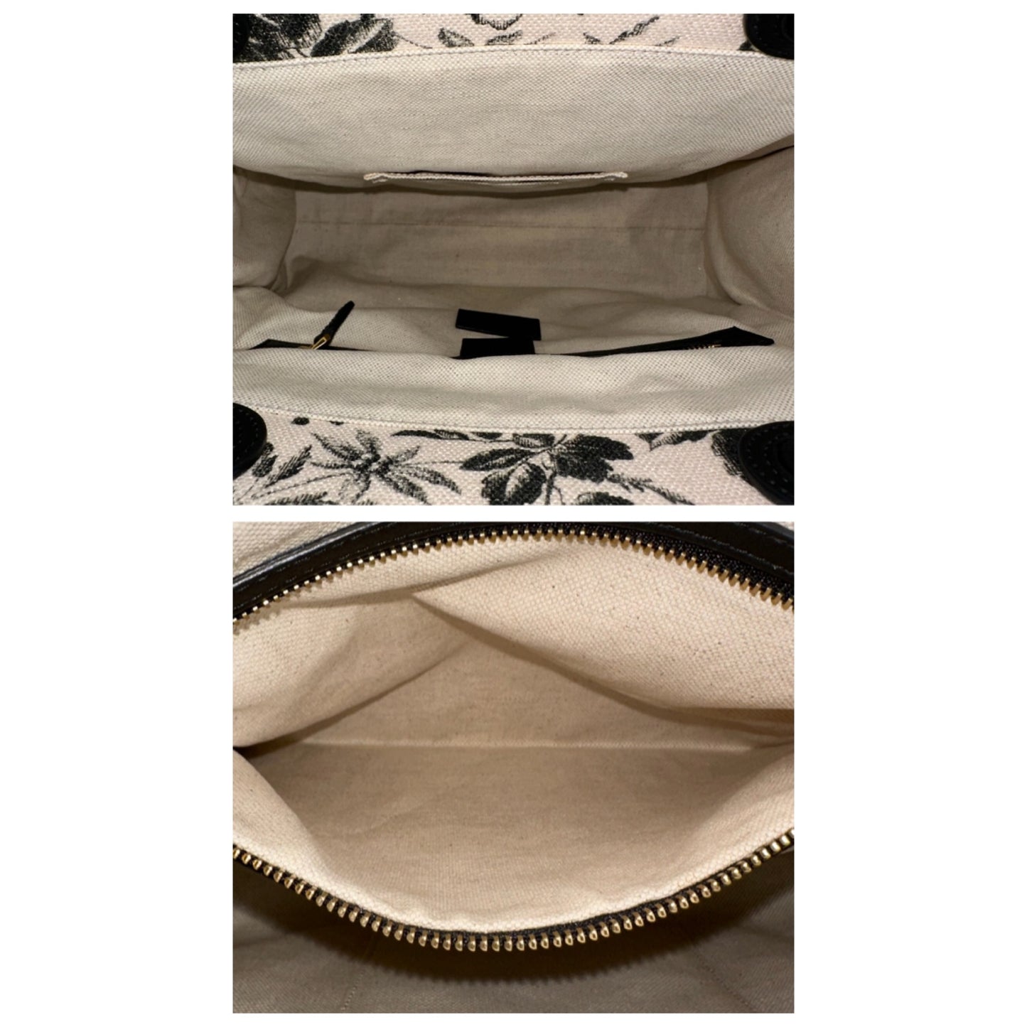 Gucci GG Ribbon Herbarium Canvas Tote