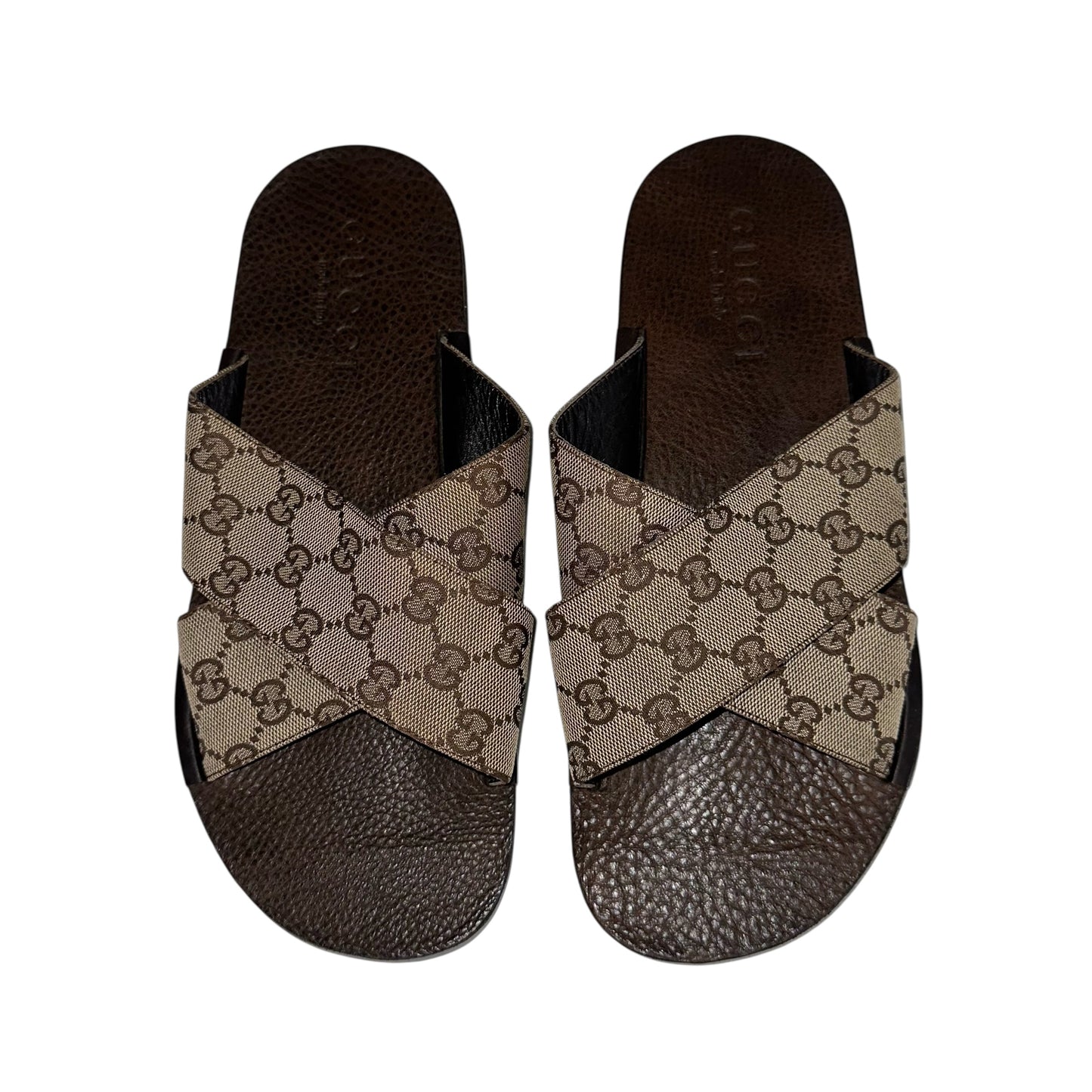 Gucci Monogram Slides