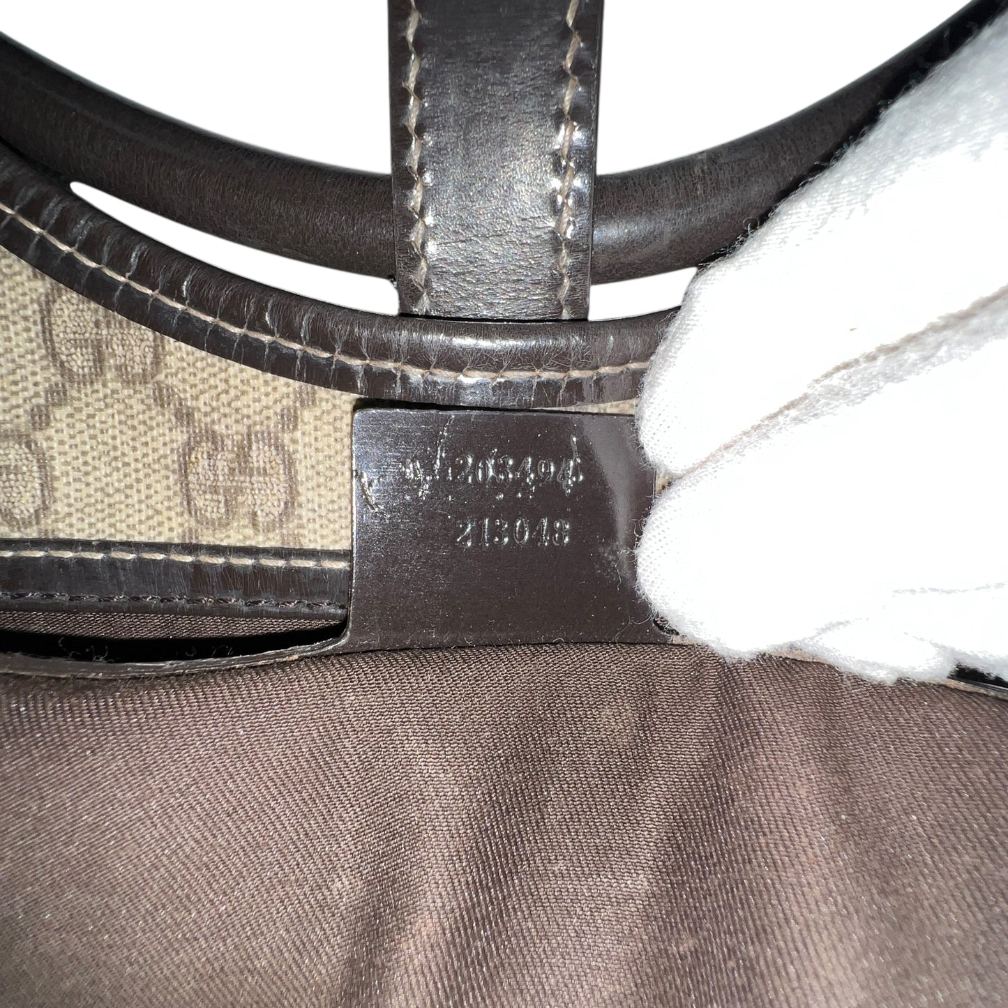 Gucci Monogram Bardot Bag