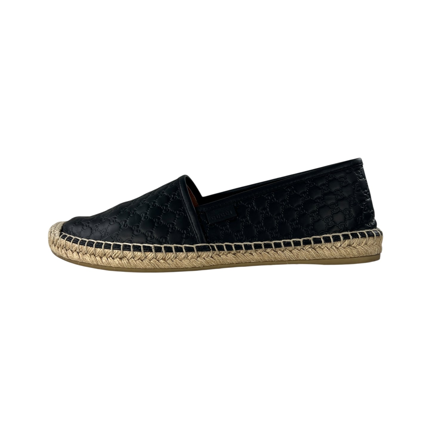Gucci MicroGG Leather Espradilles