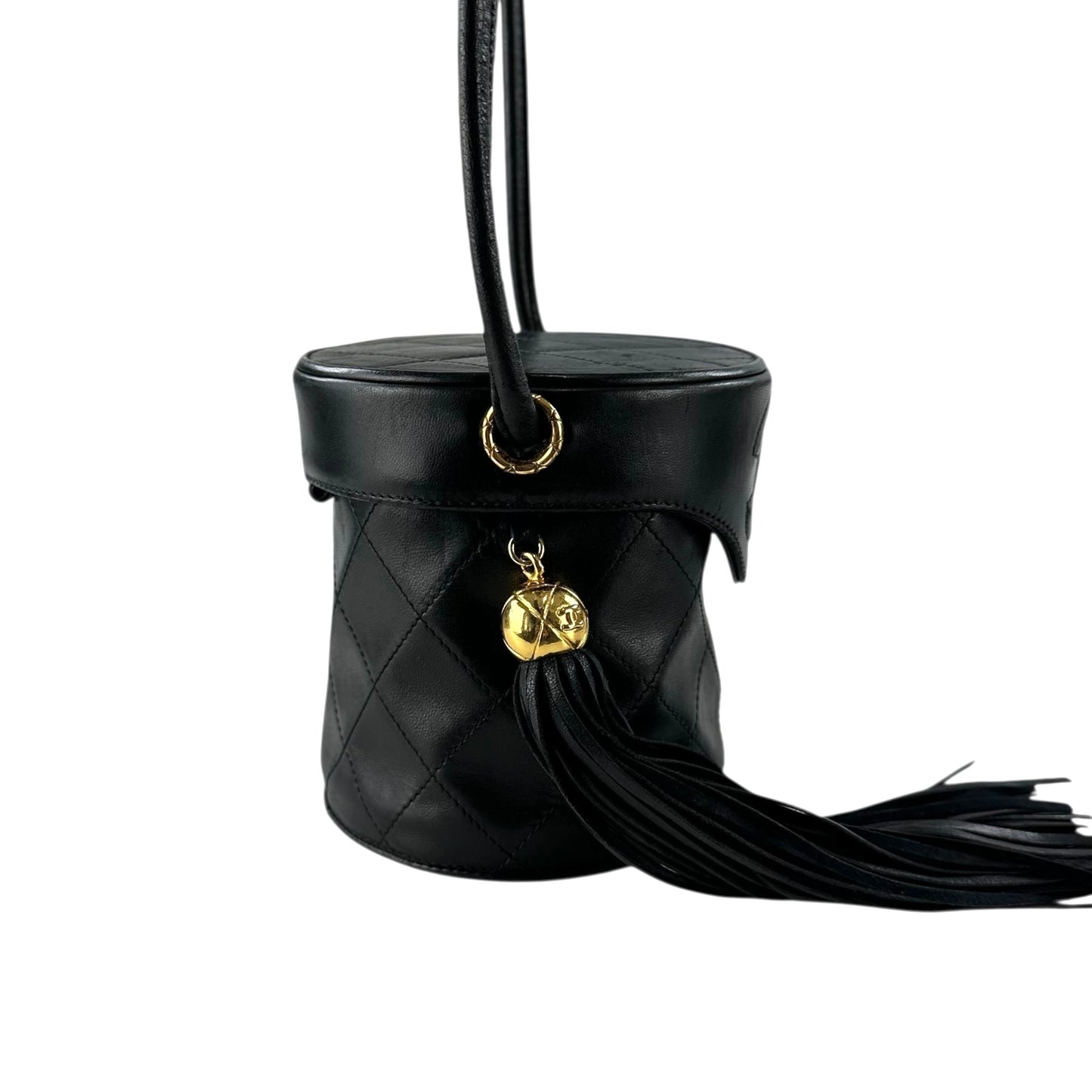 Chanel Rhodium Matelasse Shoulder Bag