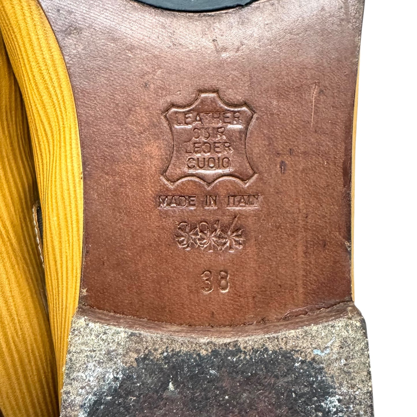 Fendi Vintage Zucca Flats