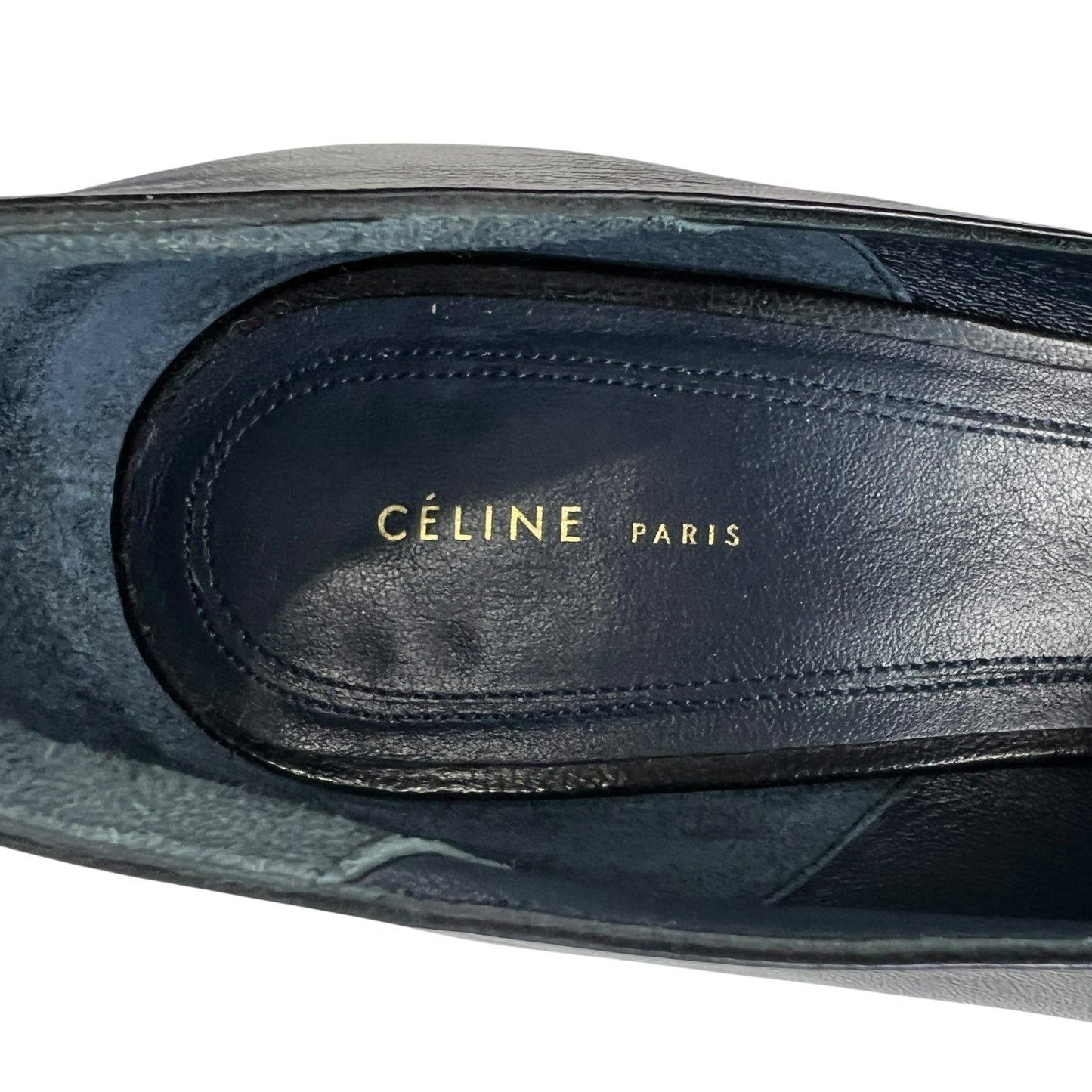 Celine Block Heel Pumps