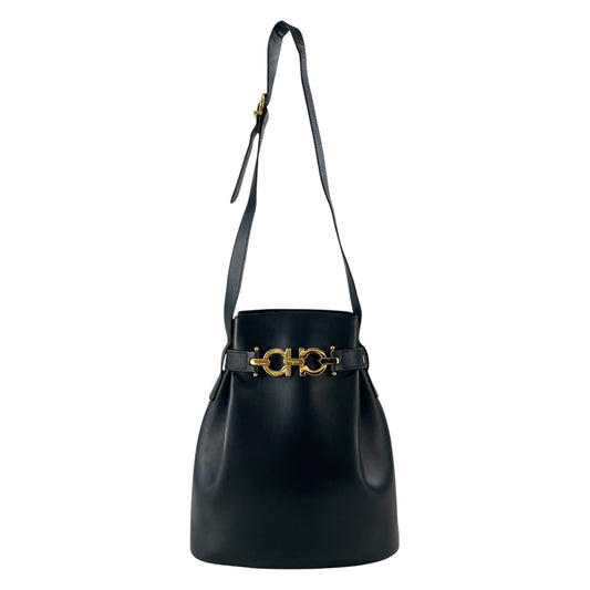 Ferragamo Vintage Leather Bucket Bag