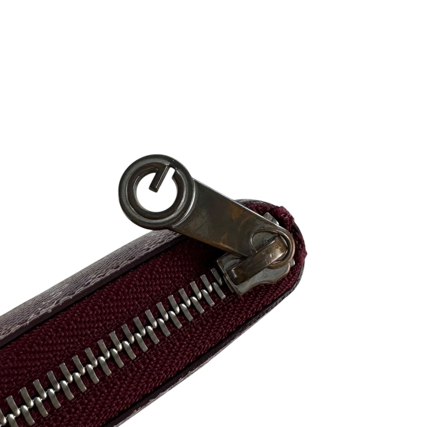 Goyard Matignon Bordeaux Zip Around Wallet