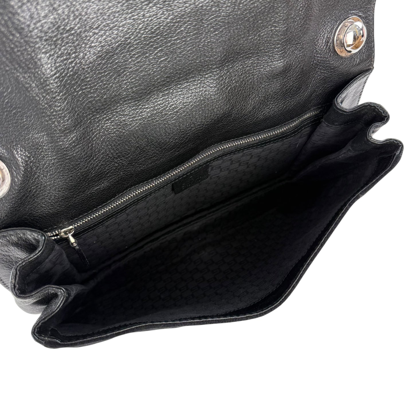 Gucci Blondie Web Flap Velvet Shoulder Bag