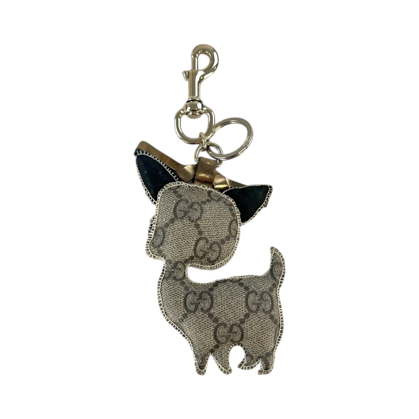 Gucci Monogram Chihuahua Bag/Key Charm