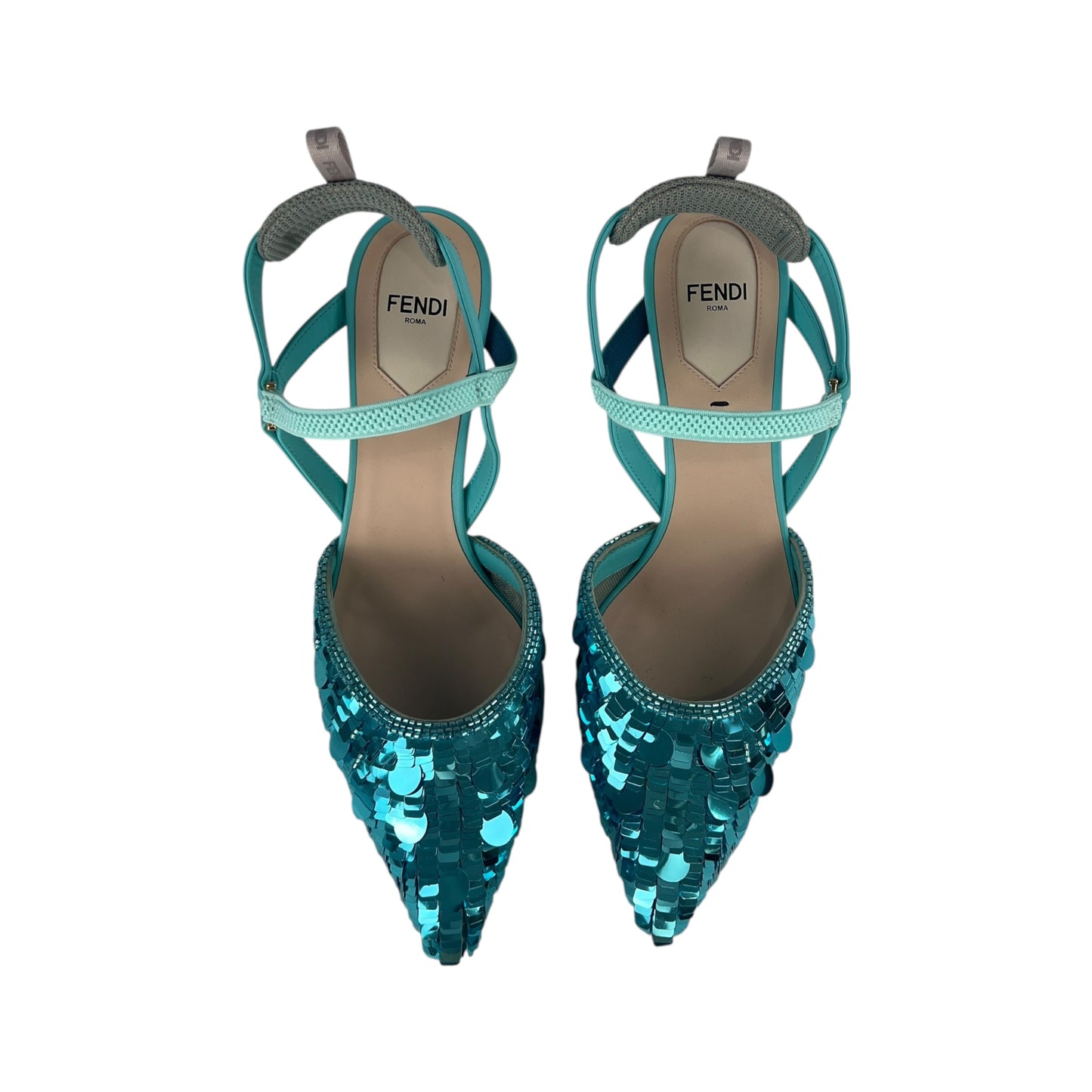 Fendi Sequined Heels