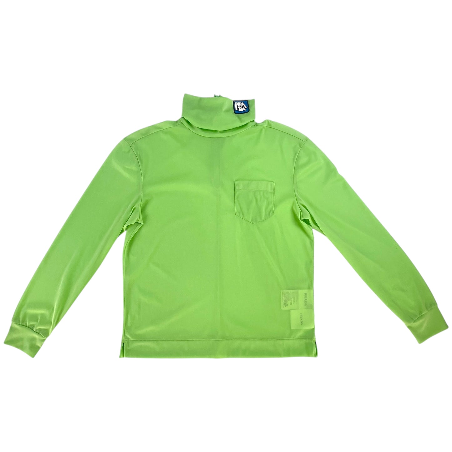 Prada Sheer Turtleneck Shirt