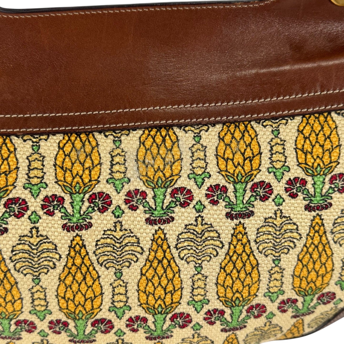 Gucci Bamboo Magnolia Handbag