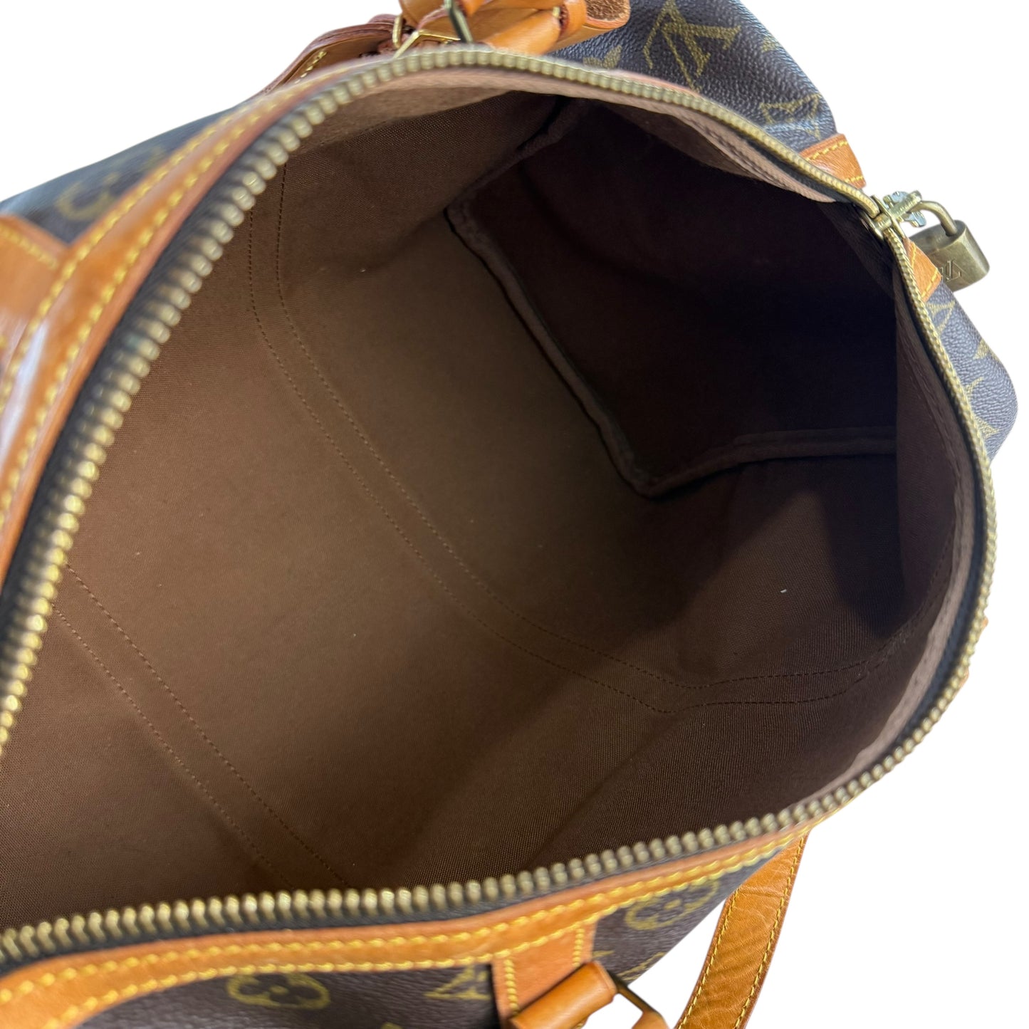 Louis Vuitton Monogram Sac Souple 35 Boston Bag