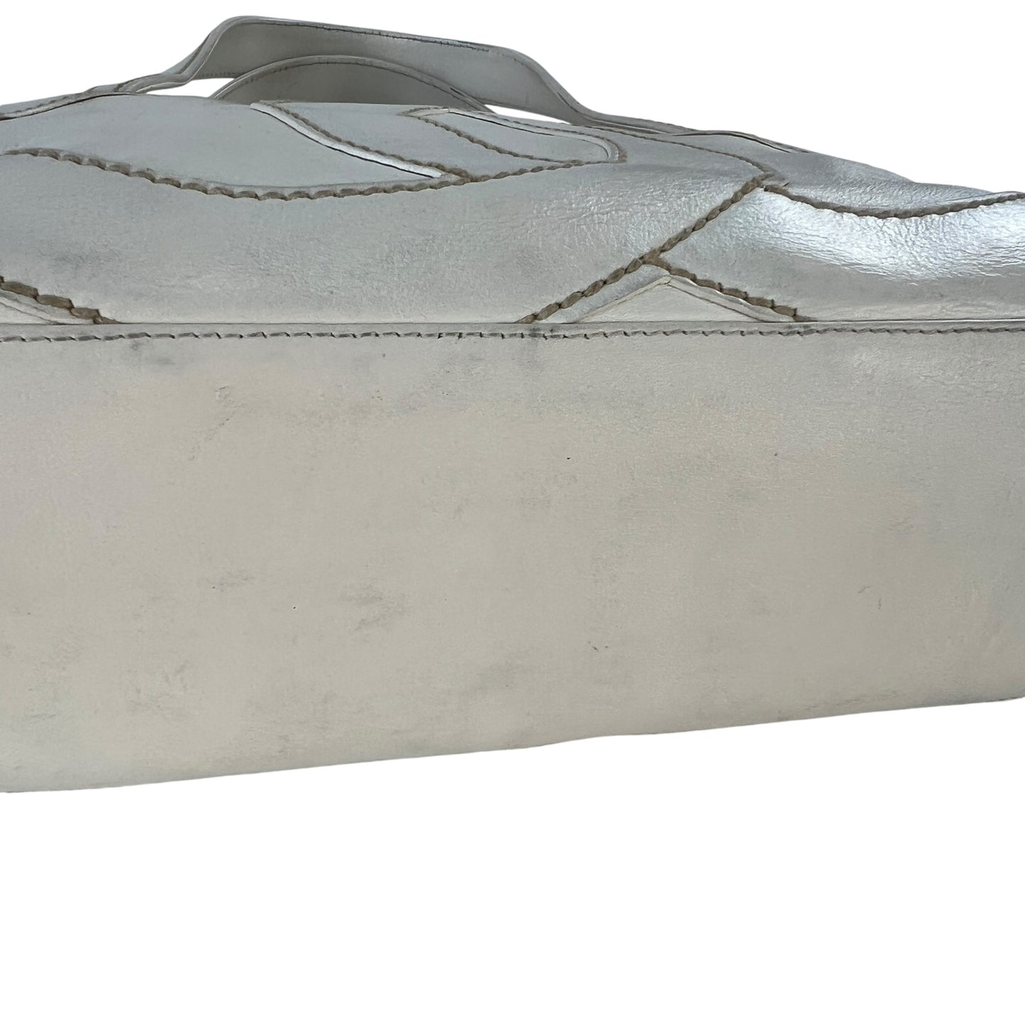 Chanel CC Stitched Leather Handbag