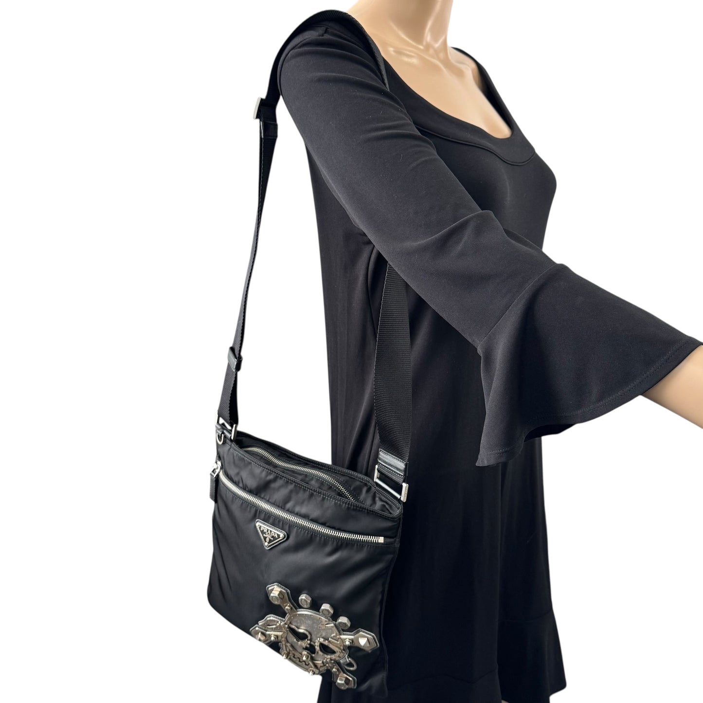 Prada Skull Crossbody Bag