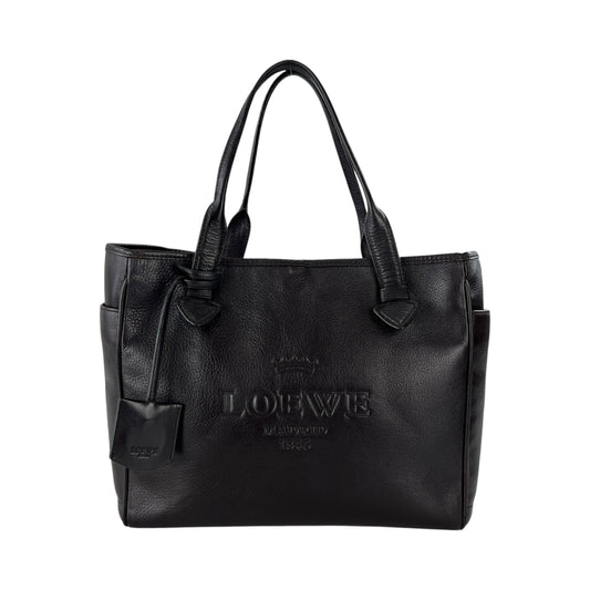 Loewe Heritage Leather Tote Bag