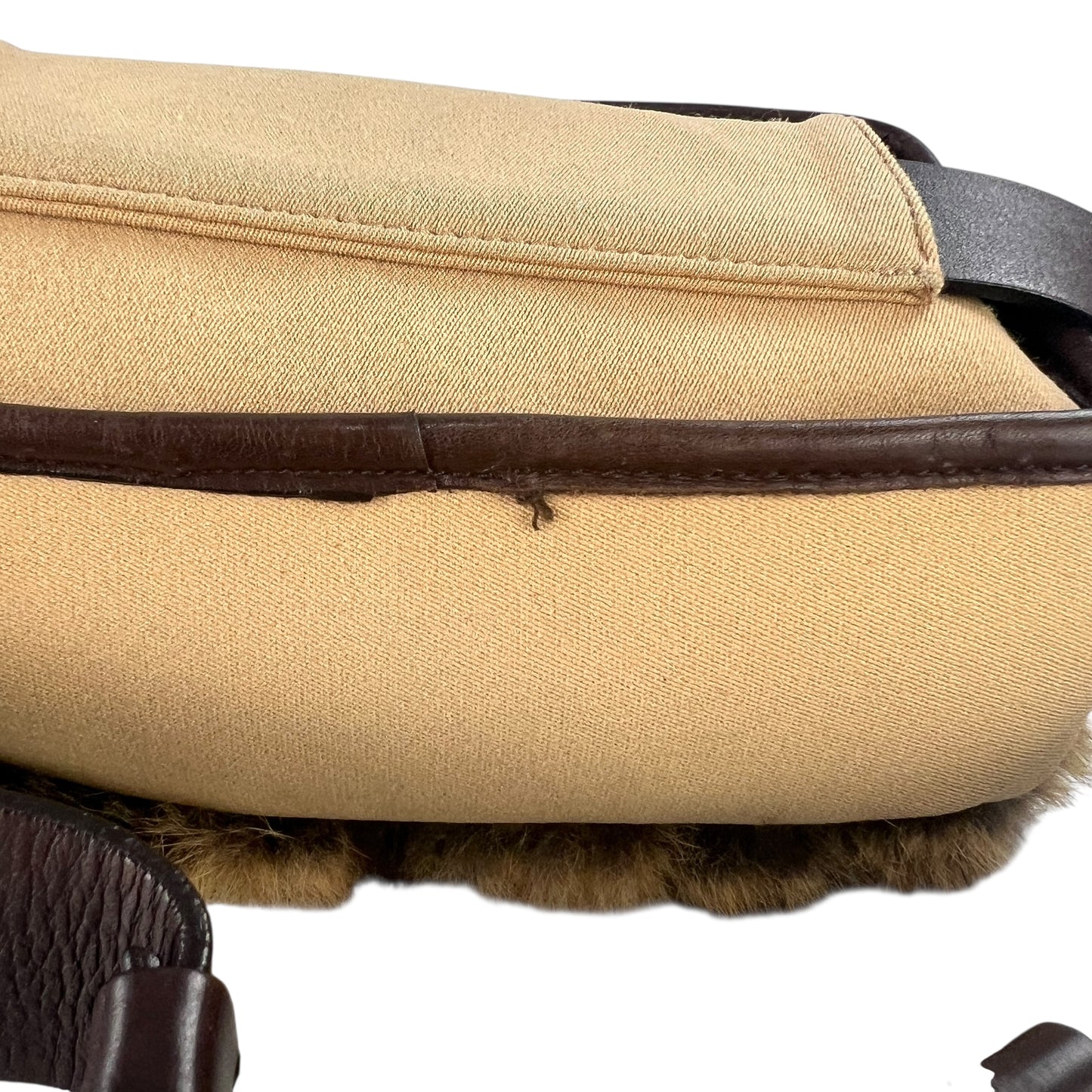 Prada Sport Fur Belt Bag