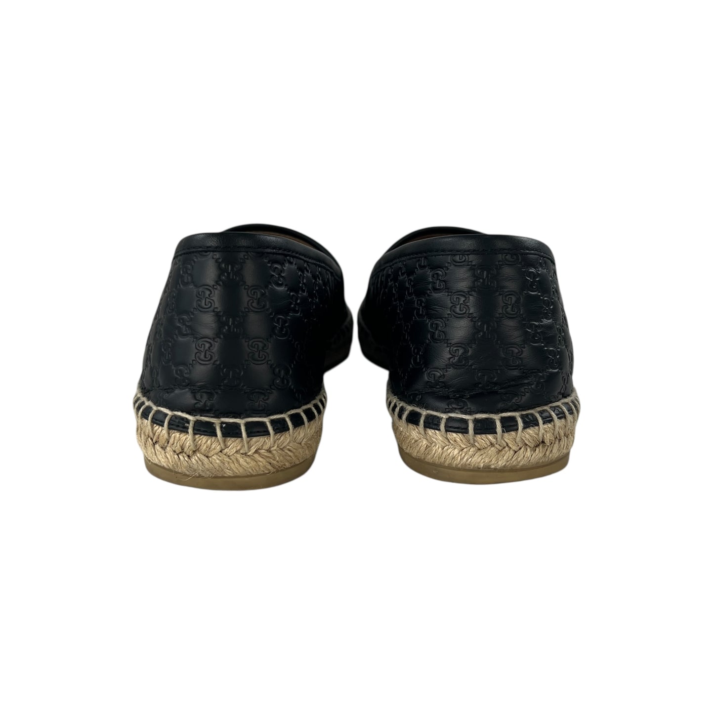 Gucci MicroGG Leather Espradilles