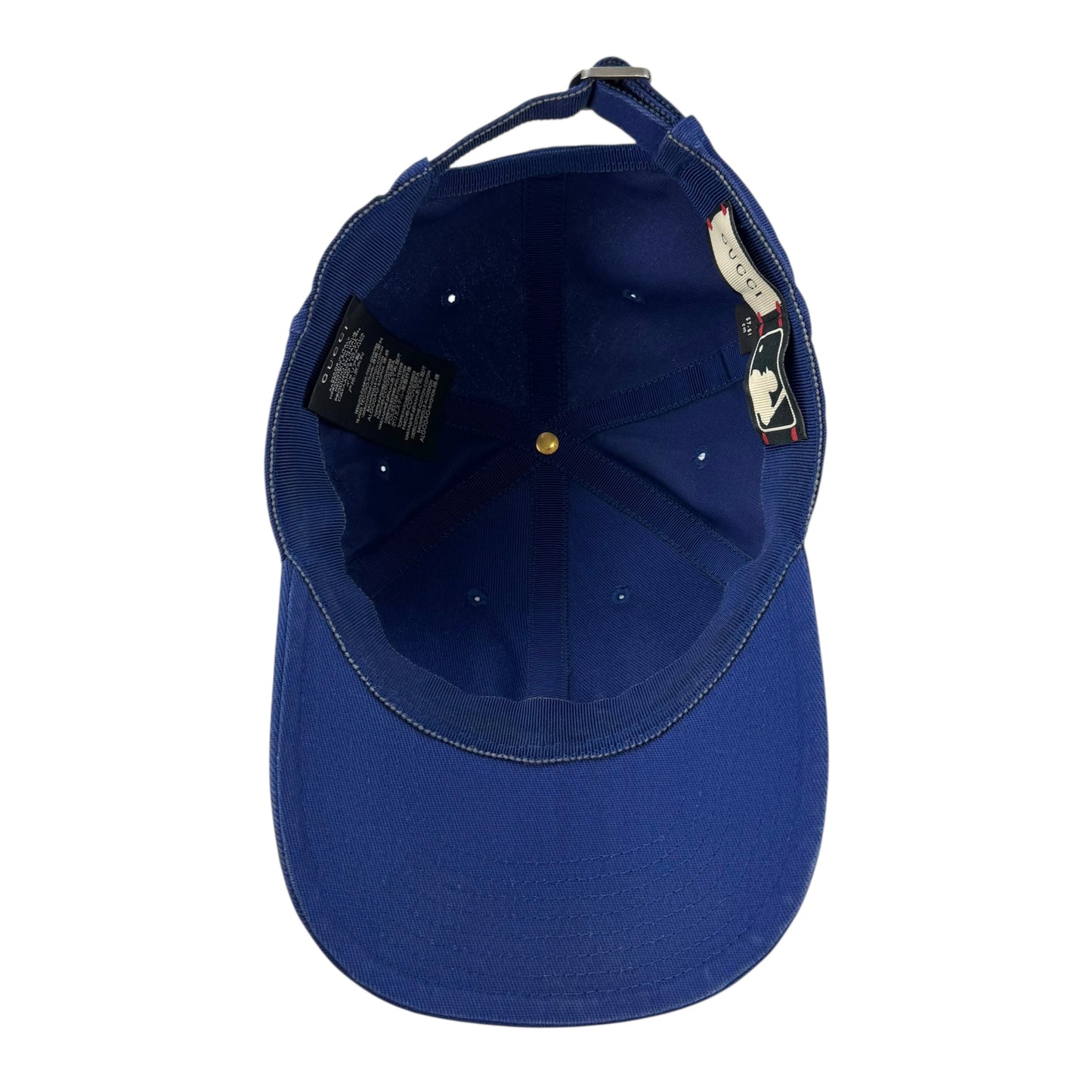 Gucci Blue Butterfly Yankees Baseball Cap