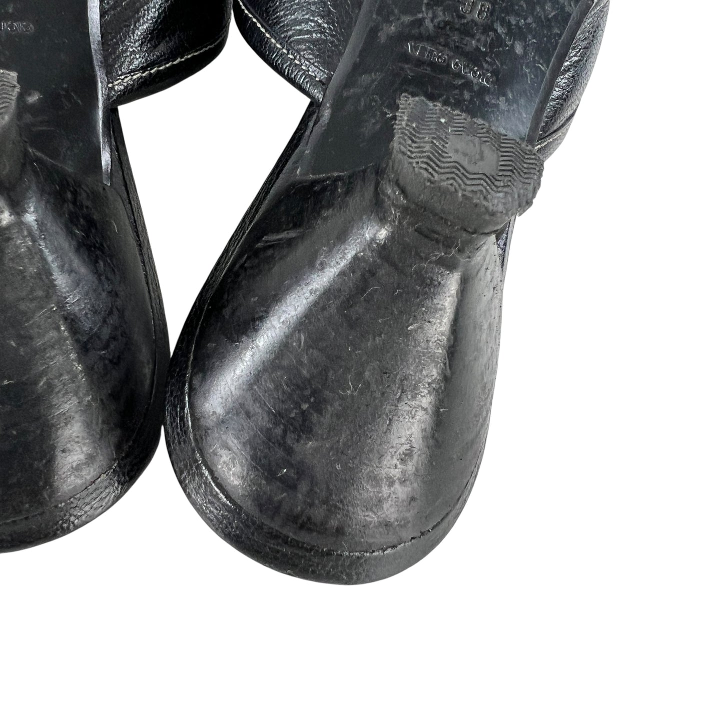 Prada Leather Mules