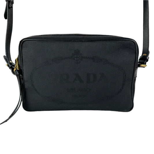 Prada Camera Canvas Crossbody Bag