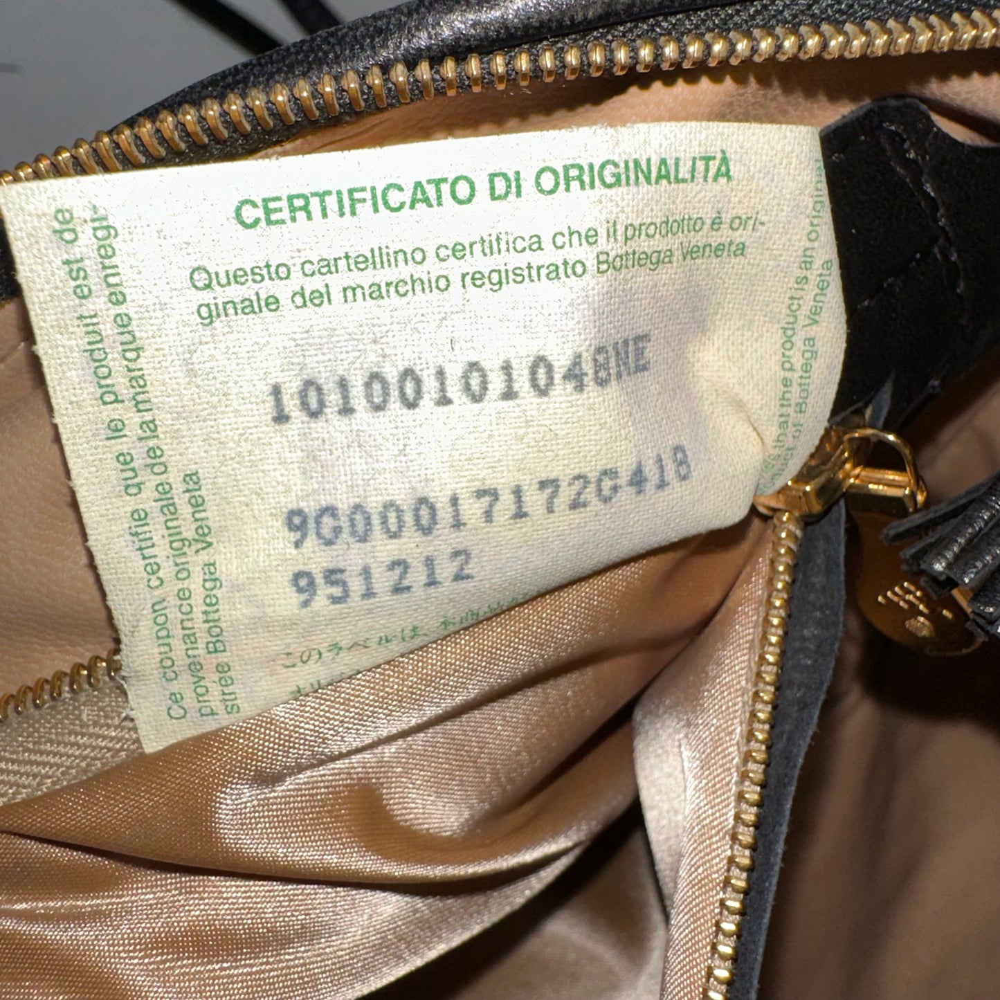 Bottega Veneta Vintage Intrecciato Crossbody Bag