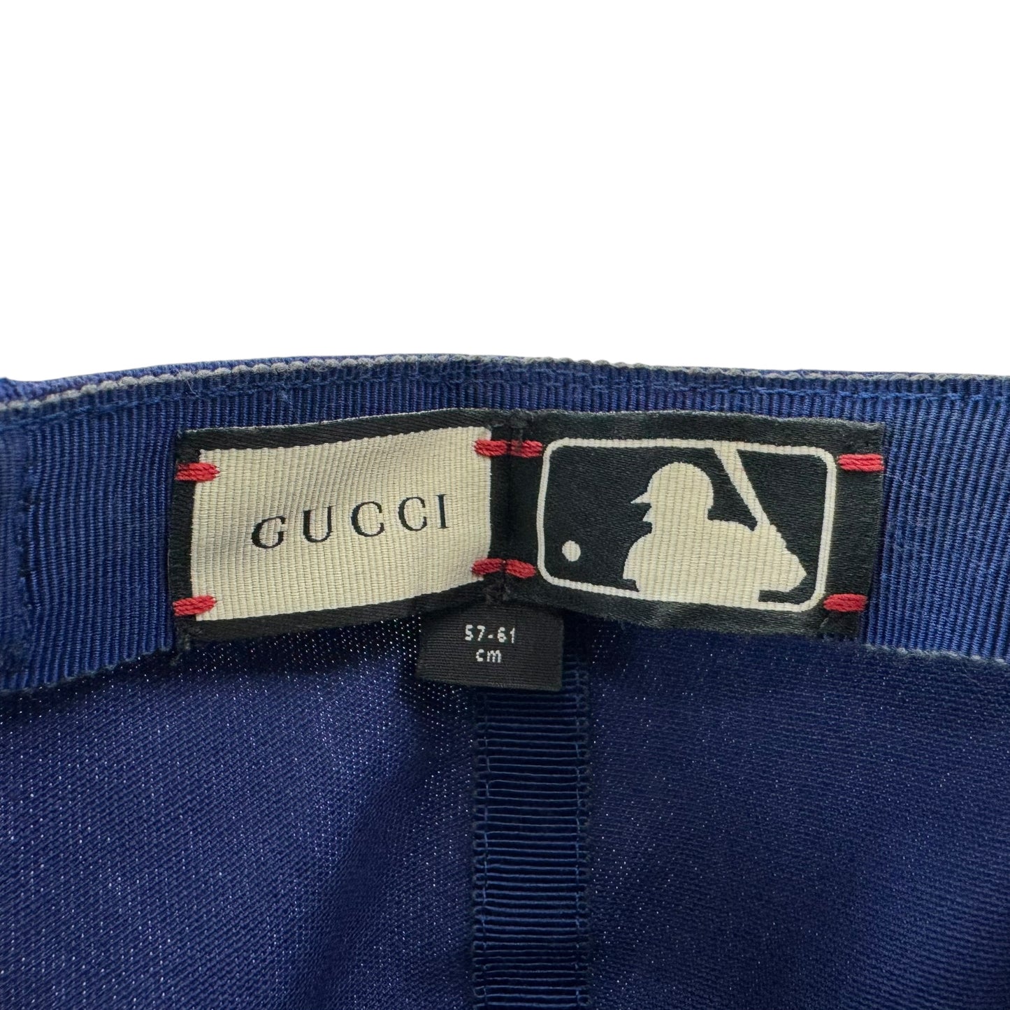 Gucci Blue Butterfly Yankees Baseball Cap