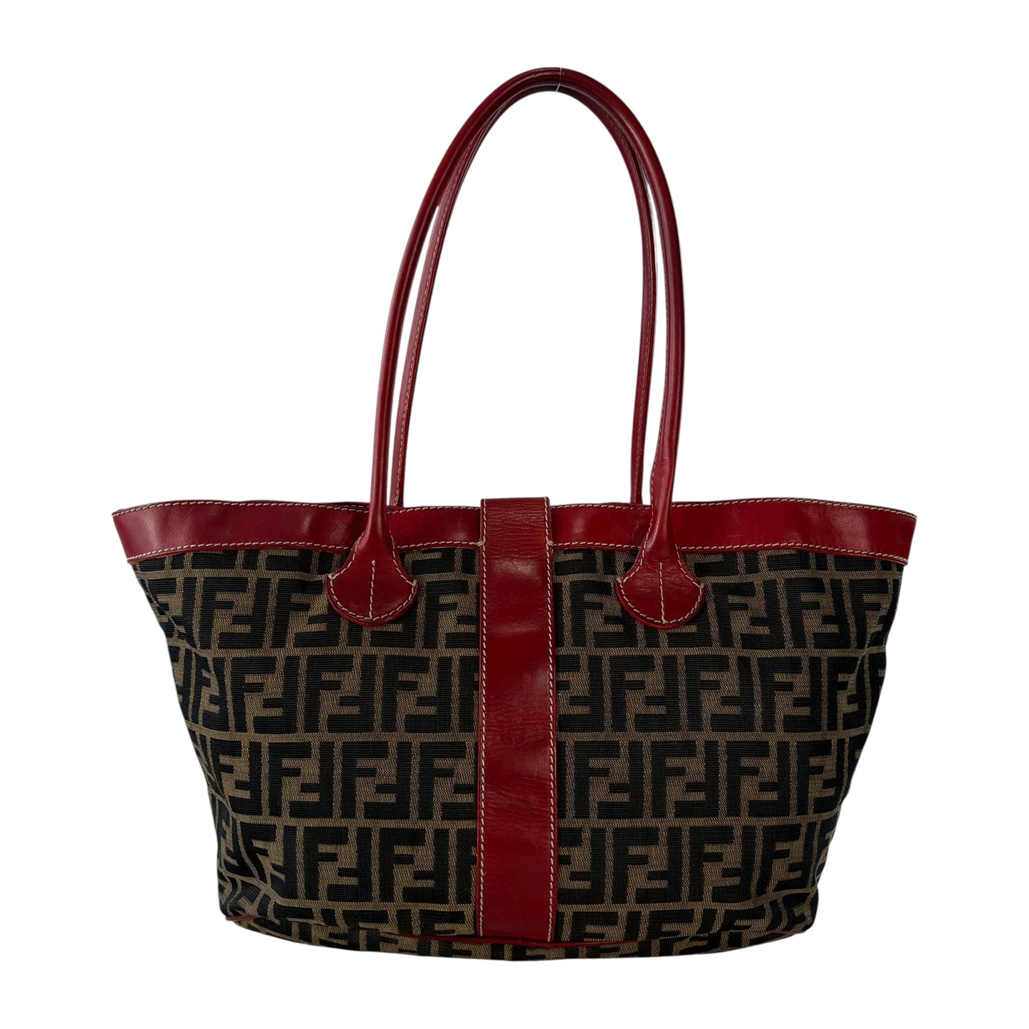 Fendi Zucca Canvas Tote Bag