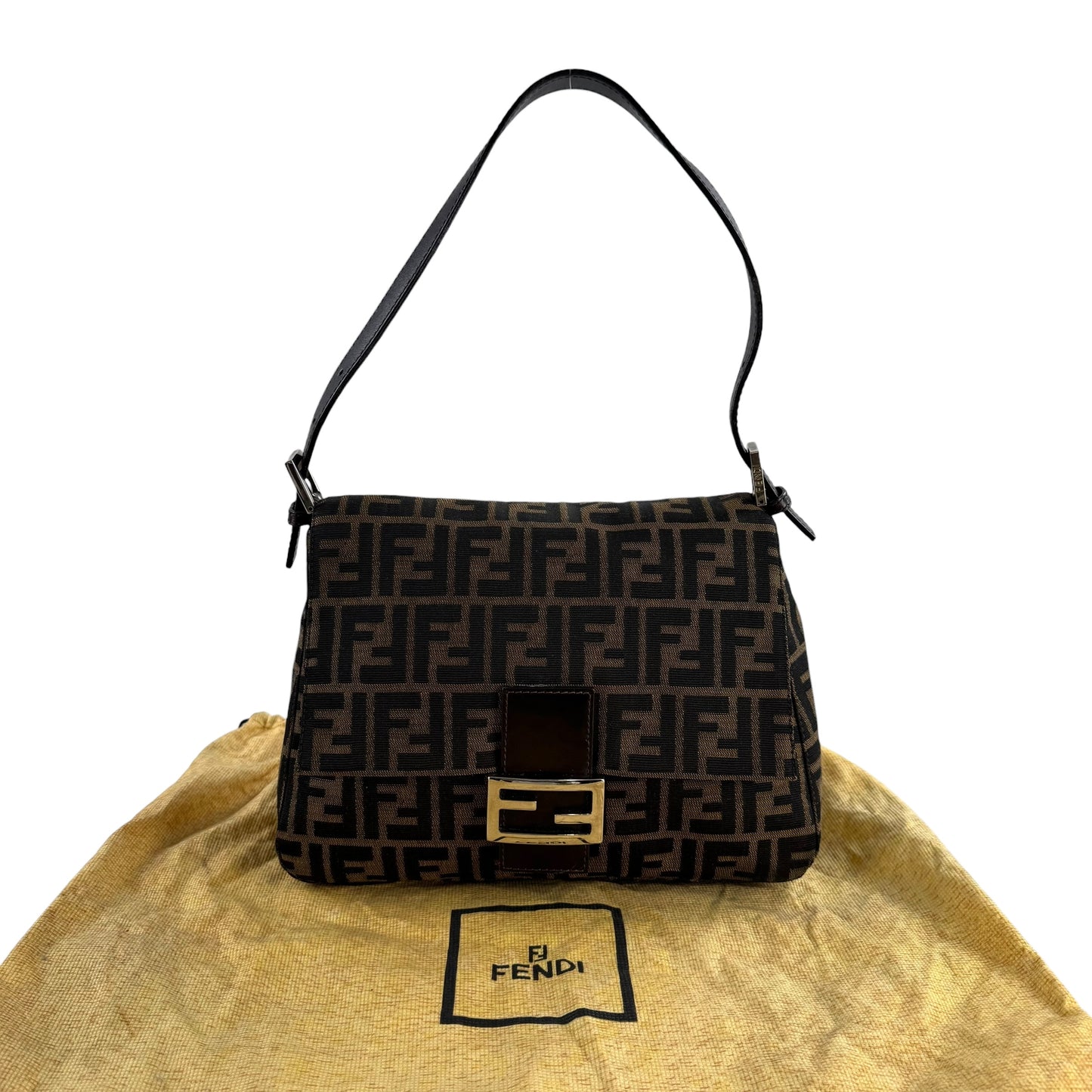 Fendi Zucca Mama Baguette Bag