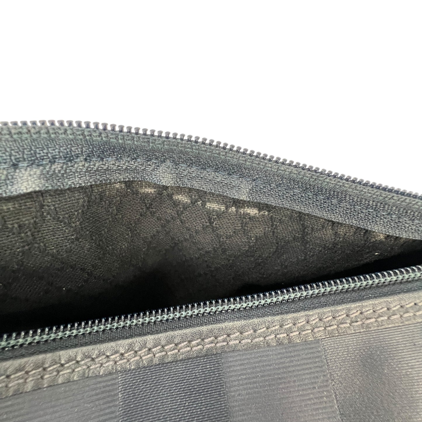 Fendi Vintage Pequin Boston Bag