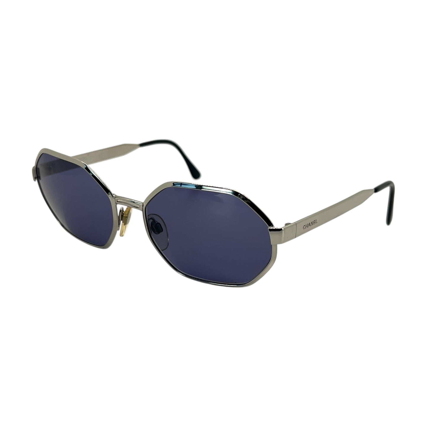 Chanel Metal Octagonal Sunglasses