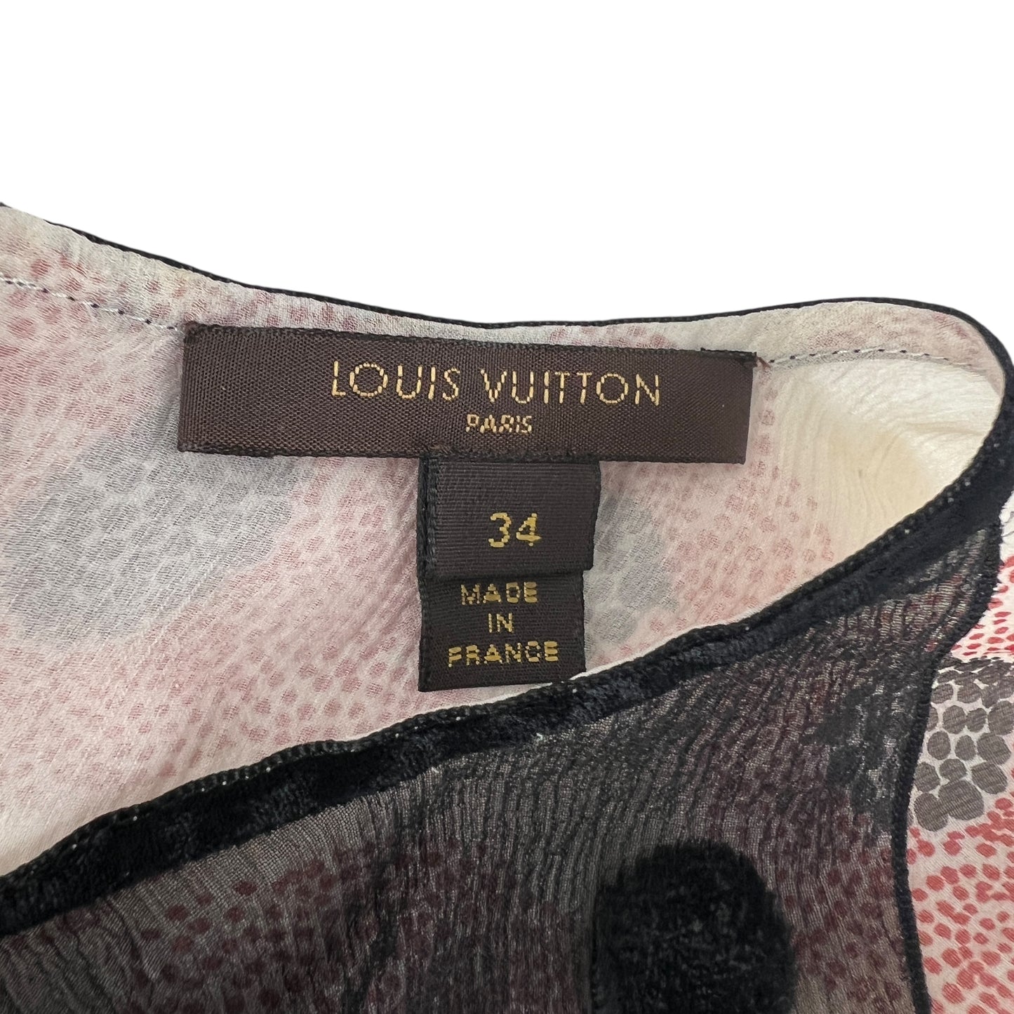 Louis Vuitton Flower Print Silk Set