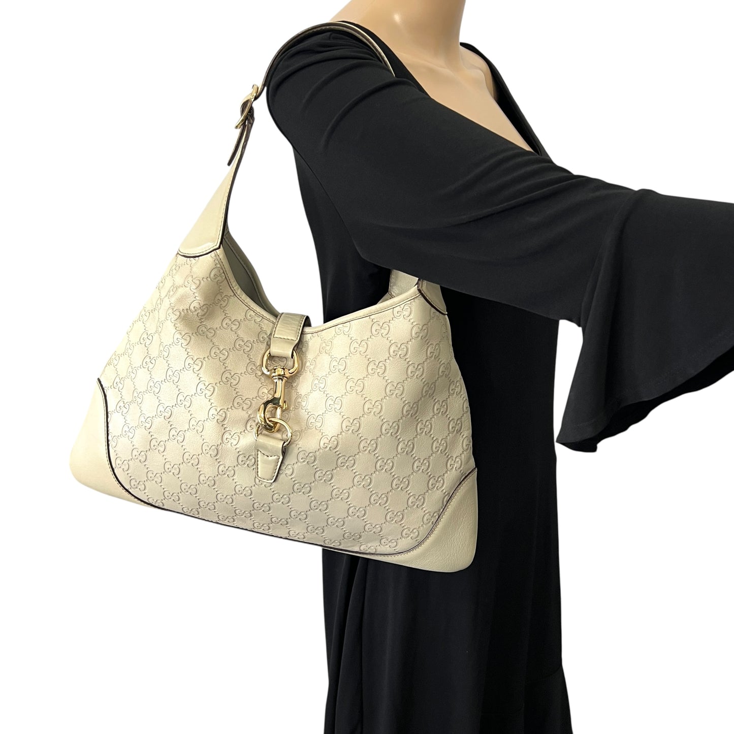 Gucci Guccissima Leather Jackie Bag