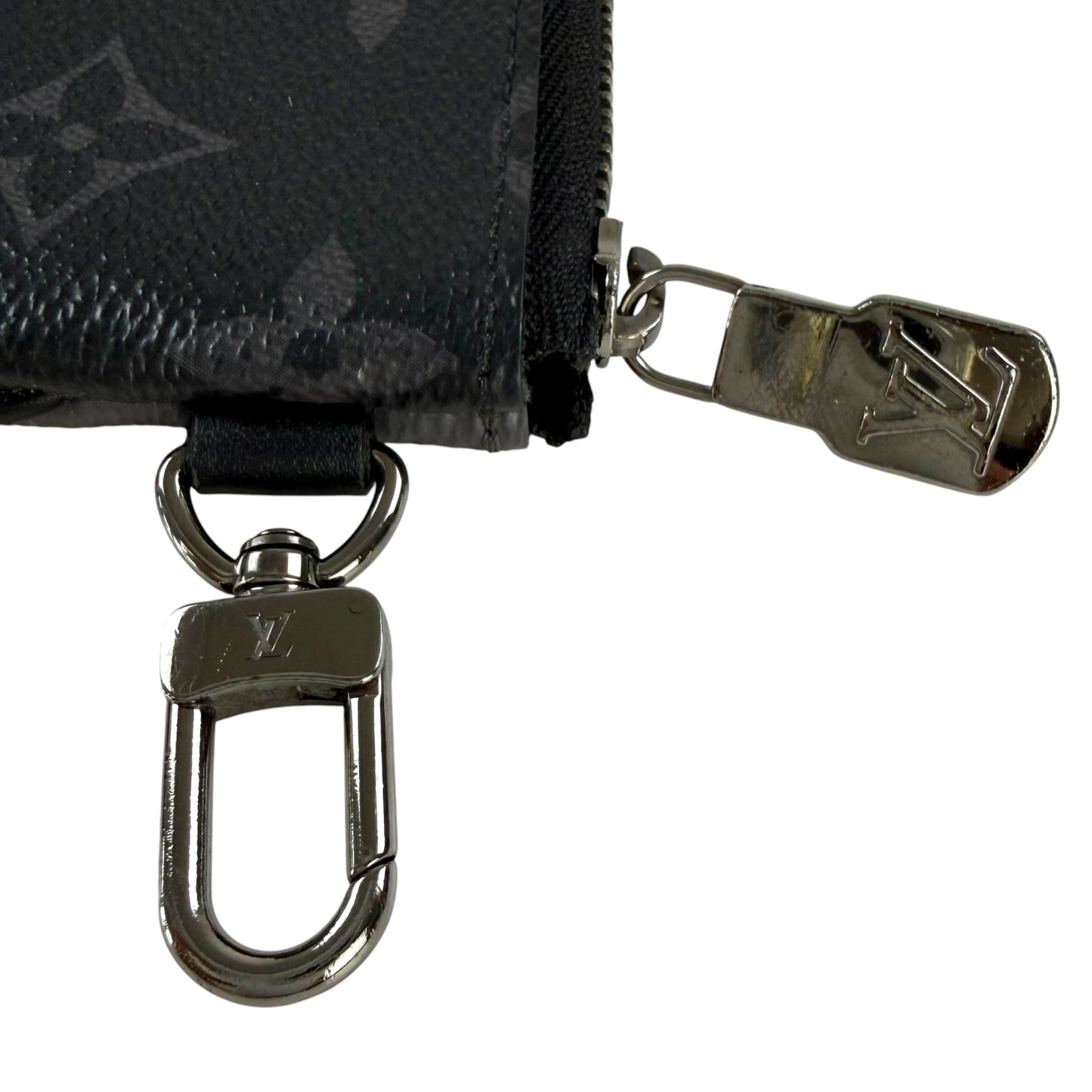 Louis Vuitton Reverse Monogram Eclipse Trio Key Pouch Wallet