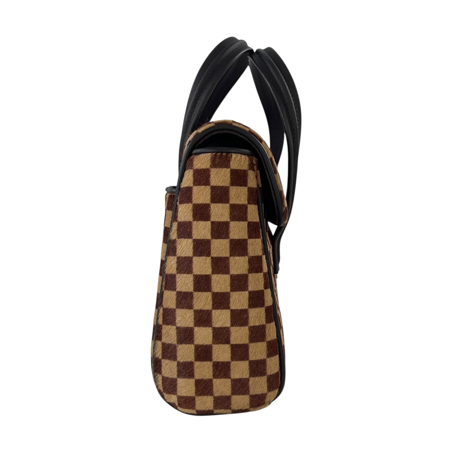 Louis Vuitton Vintage Damier Sauvage Calf Hair Handbag