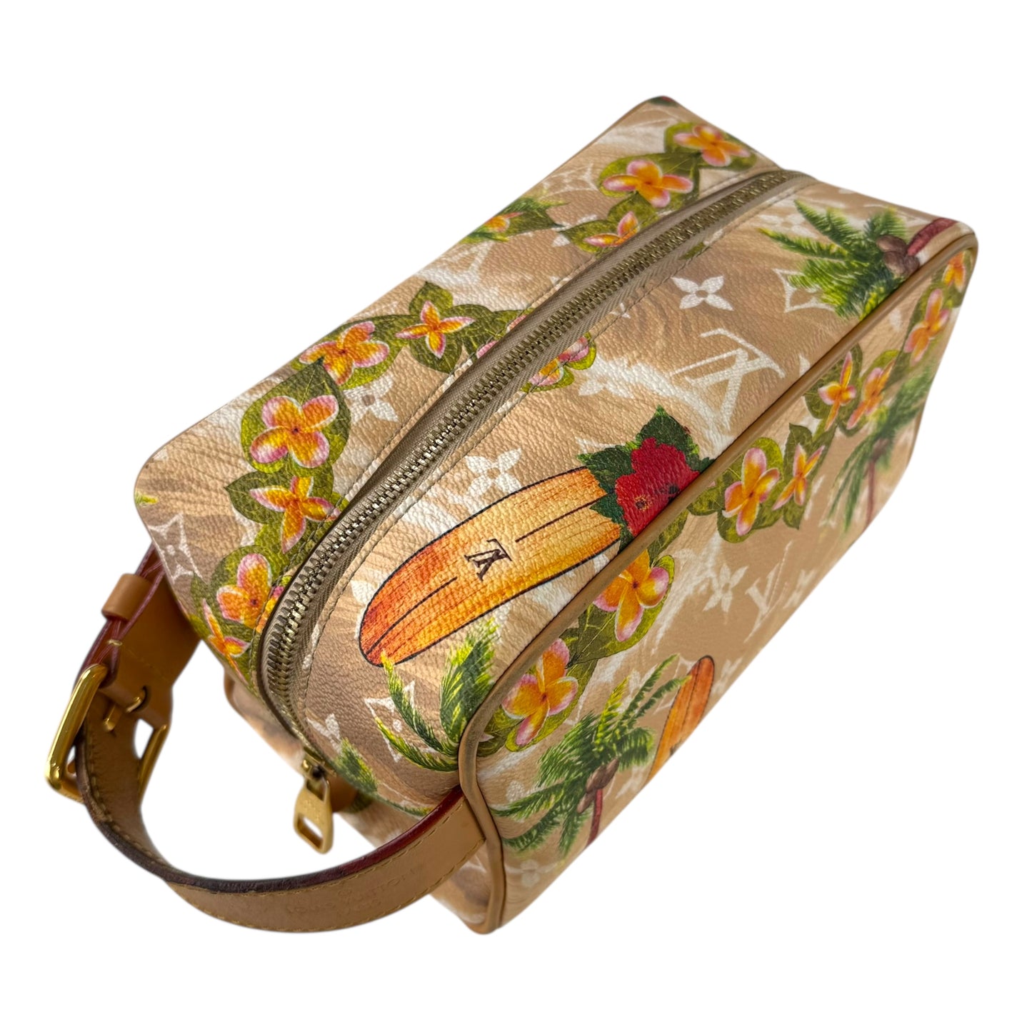 Louis Vuitton Surfin' Sand Monogram Dopp Kit Toiletry Bag