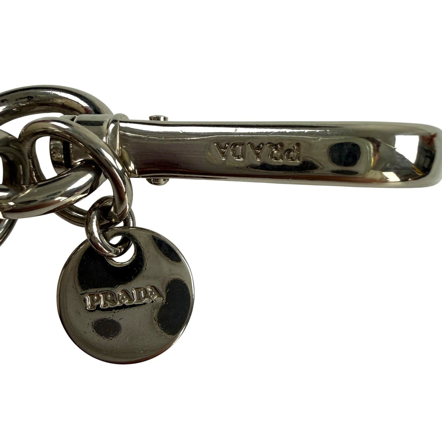 Prada Fur Robot Nancy Keychain Bag Charm