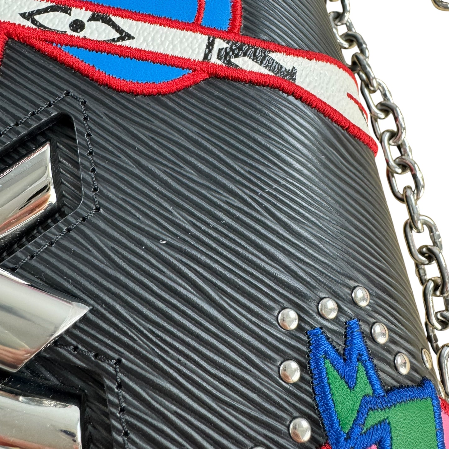 Louis Vuitton Limited Edition World Tour Epi Twist Shoulder Bag