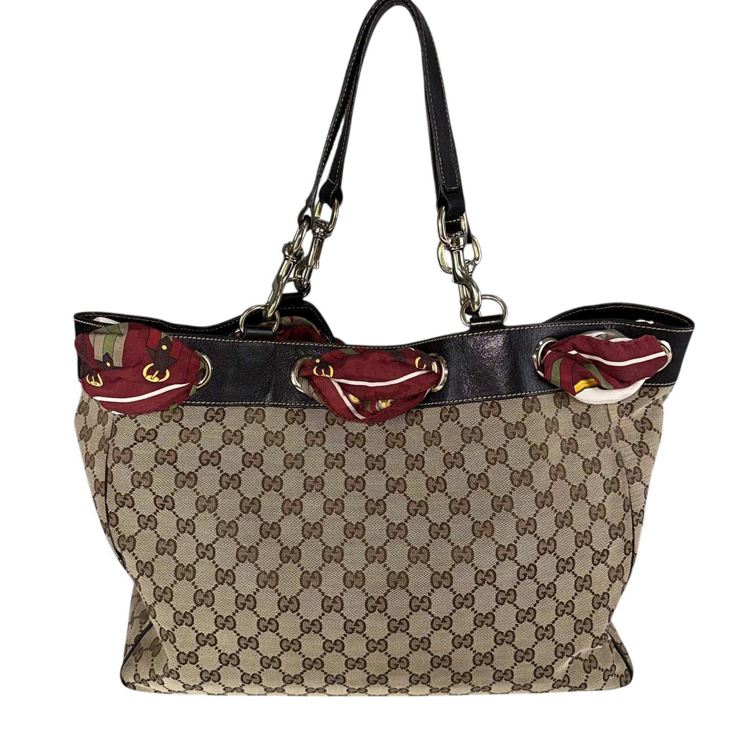 Gucci Monogram Positano GM Tote Bag
